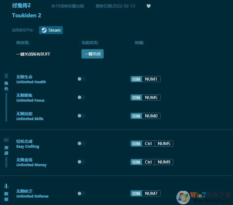 讨鬼传2十九项修改器
