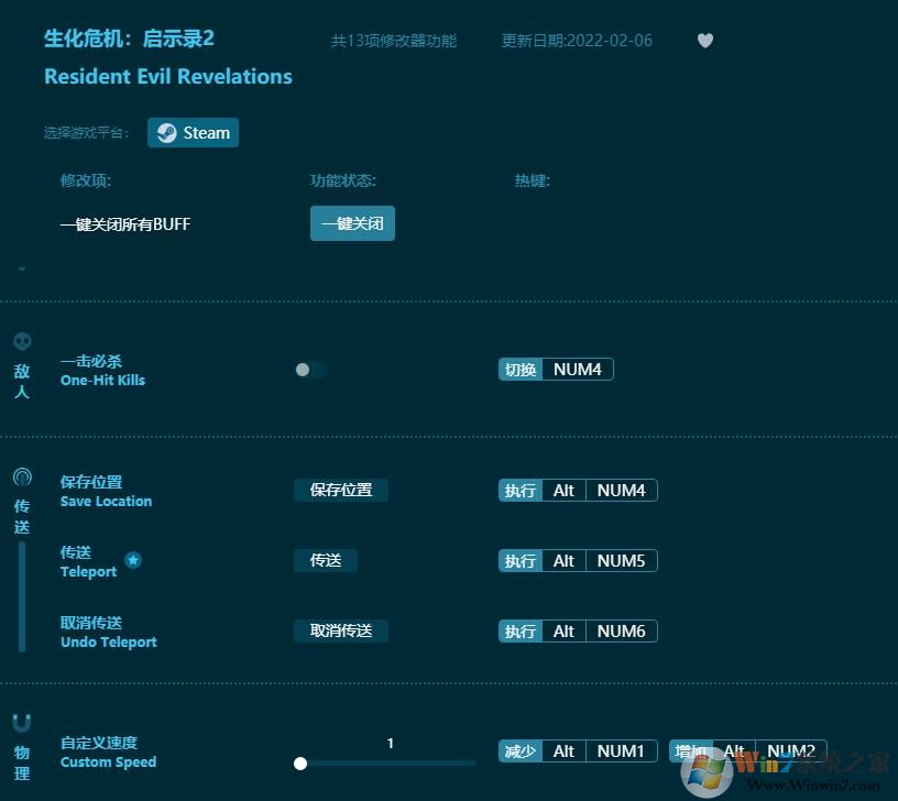 生化危机启示录2修改器