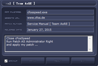 cfosspeed v10.x-11.x (x32-x64)注册机
