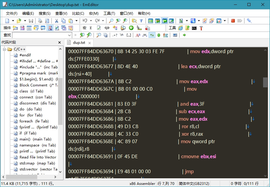 Emurasoft EmEditor Professional v20.3.0