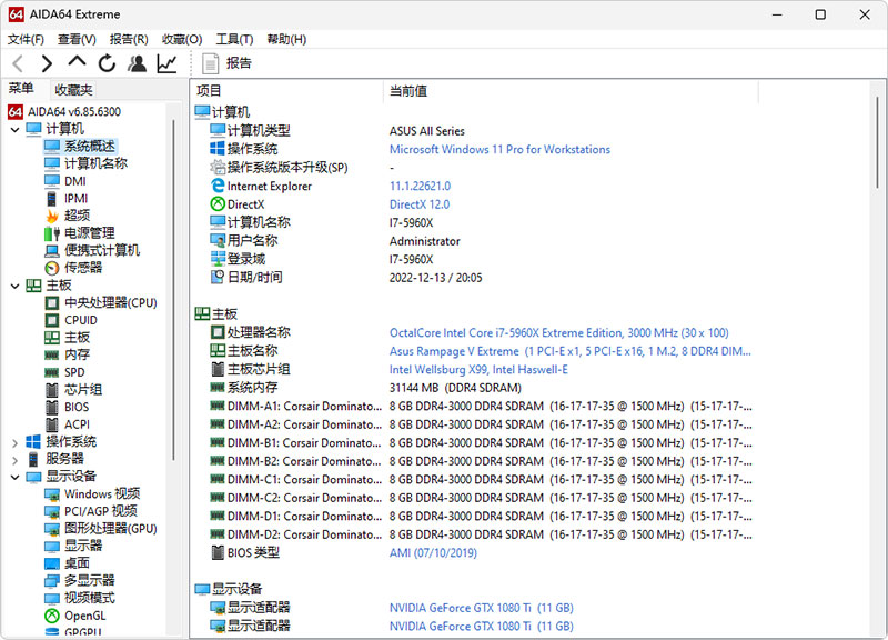 AIDA64 Extreme Edition v6.88.6400 简体中文至尊版-4