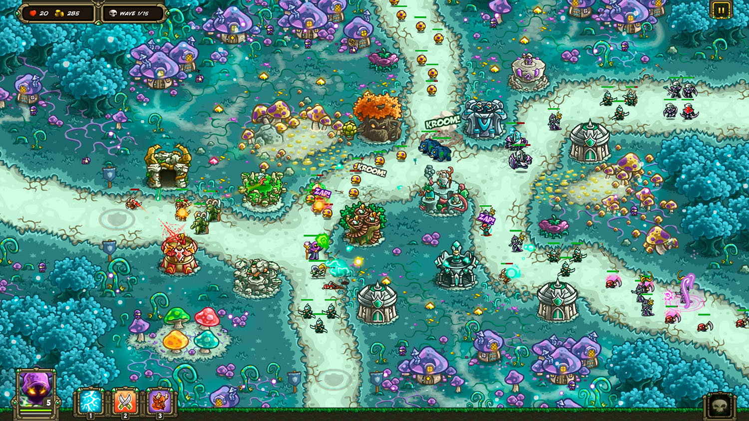 王国保卫战起源 Kingdom Rush Origins For Mac v5.6.09 塔防游戏中文版