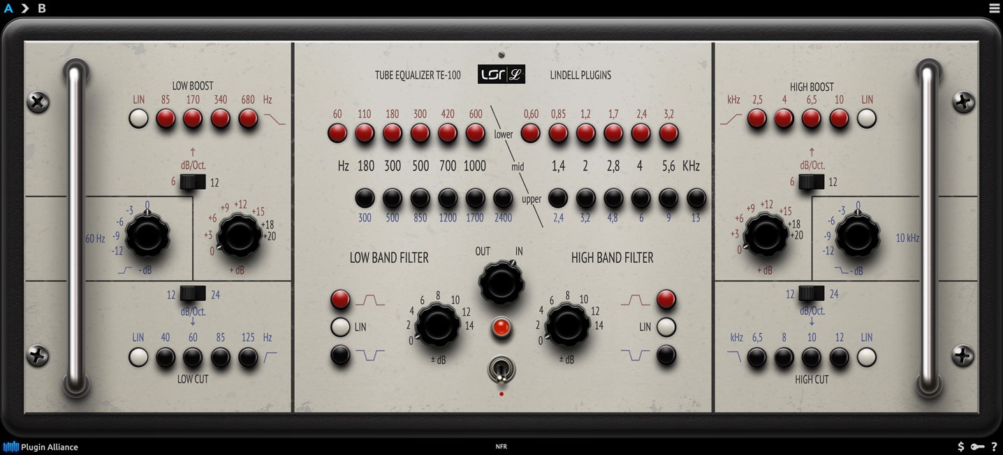 Lindell Audio TE-100 For Mac v1.1.2 音乐插件