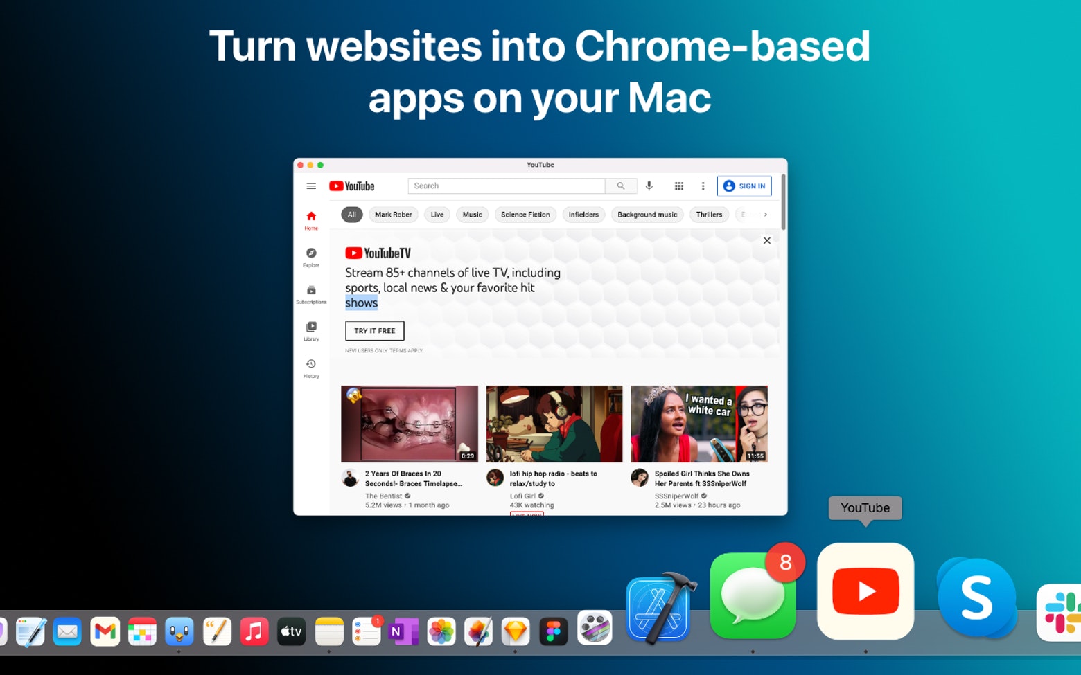 Coherence X For Mac v4.4 把网站转换成桌面APP