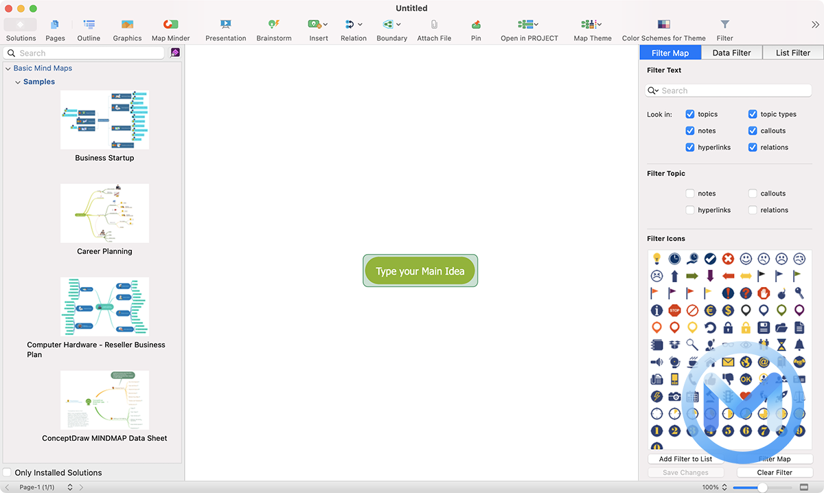 ConceptDraw MINDMAP for Mac v13.0.0 专业思维导图软件破解版