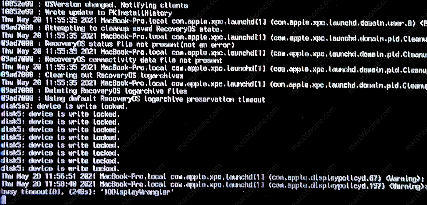 黑苹果OpenCore引导卡DiskX: device is write locked 解决